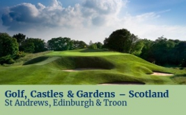 <p>Golf Castles and Gardens in <strong>Scotland</strong></p>
