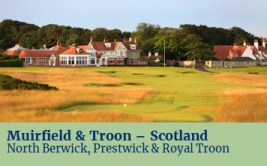 <p><strong>Muirfield </strong>and <strong>Troon</strong></p>
