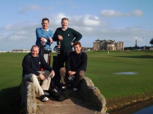 The Captains; Royal County Down, Walker Cup, Portmarnock and Gullane conclude their round on the Old Course