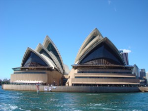 A view on the Sydney Harbour Cruise