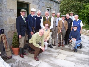 Golfers suitably dressed for the occasion!!