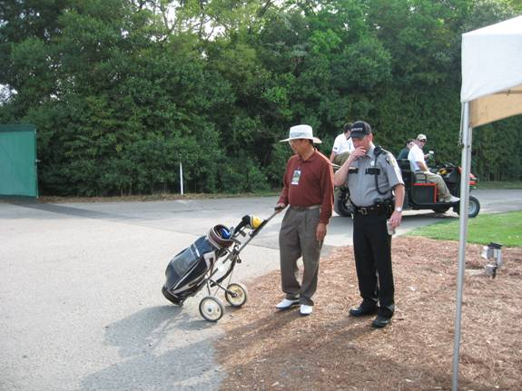 Which way to driving range?