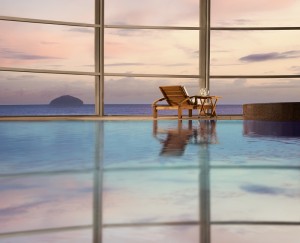 The Spa at Turnberry - view from the indoor pool