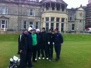 Cold Weather Golf: Old Course, St Andrews