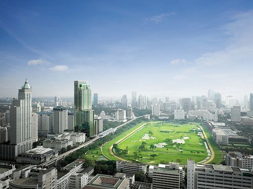 Luxury Golf Course in Bangkok, Thailand