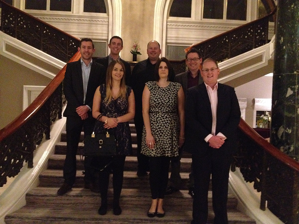 PerryGolf team at Waldorf Astoria Edinburgh - The Caledonian