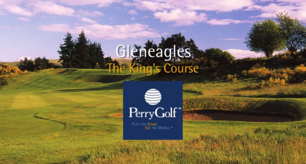 King’s Course at Gleneagles Hotel, Auchterarder, Perthshire, Scotland