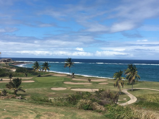 Royal St. Kitts Golf Club - No. 15 - Signature par 3 - PerryGolf.com