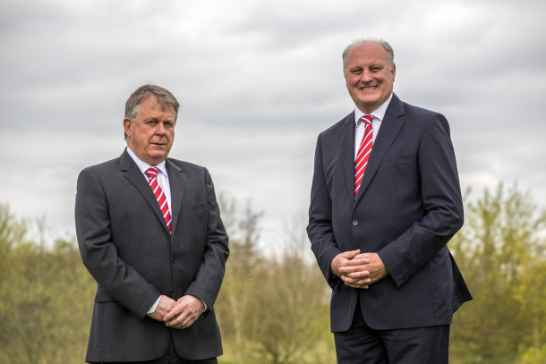 New starters for The Open Matt Corker (left) and David Lancaster (right). [Photo via The R&A]