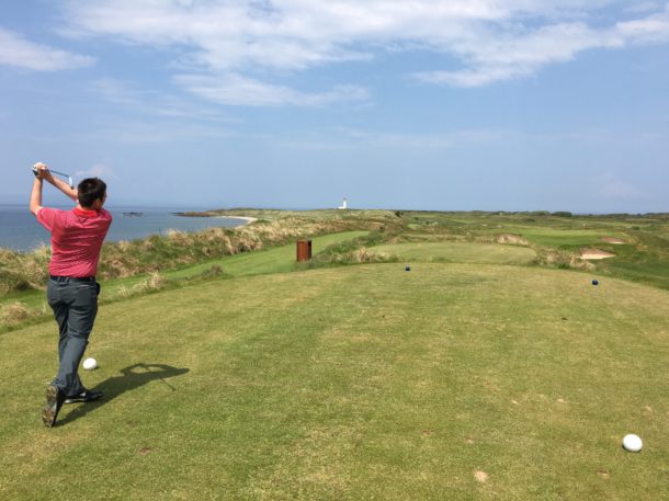 The Ailsa Course at Trump Turnberry - New 6th hole - PerryGolf.com