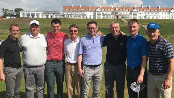 The Ailsa Course at Trump Turnberry - PerryGolf's Colin Dalgleish & Team vs. Turnberry team enjoyed their friendly annual match just after the Ailsa Course renovations in June 2016 - PerryGolf.com