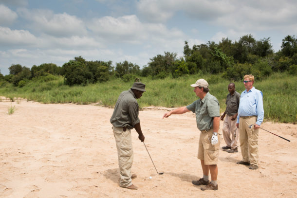 PerryGolf Safari Challenge on Biyamiti River at Jock Safari Lodge