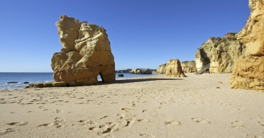 Praia da Rocha Beach near Portimao, Portugal