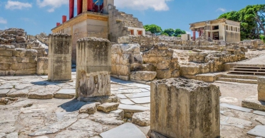 Knossos in Crete, Greece
