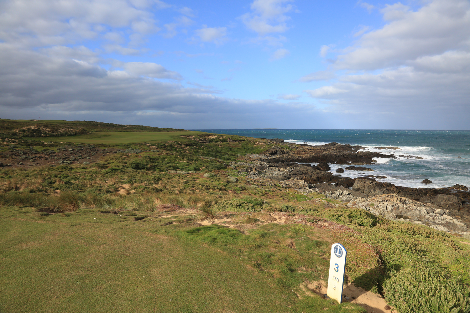 Cape Wickham Links - Hole 3 - King Island - PerryGolf.com