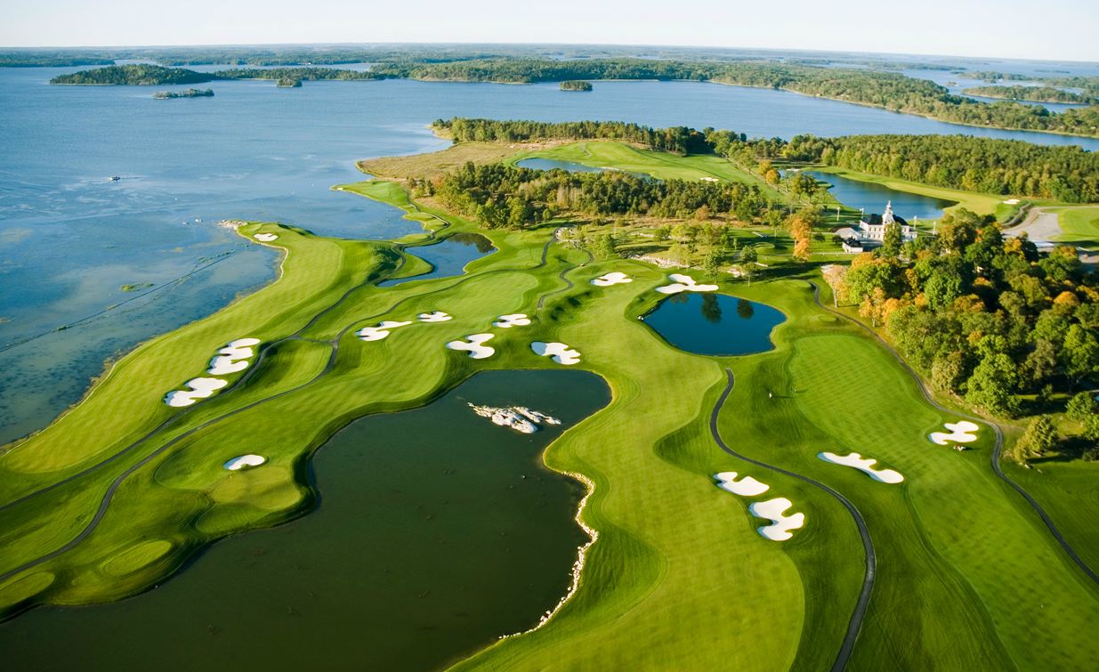 Visit Stockholm, Sweden on our 2017 Baltic Golf Cruise and play Bro Hof Slott Golf Club!