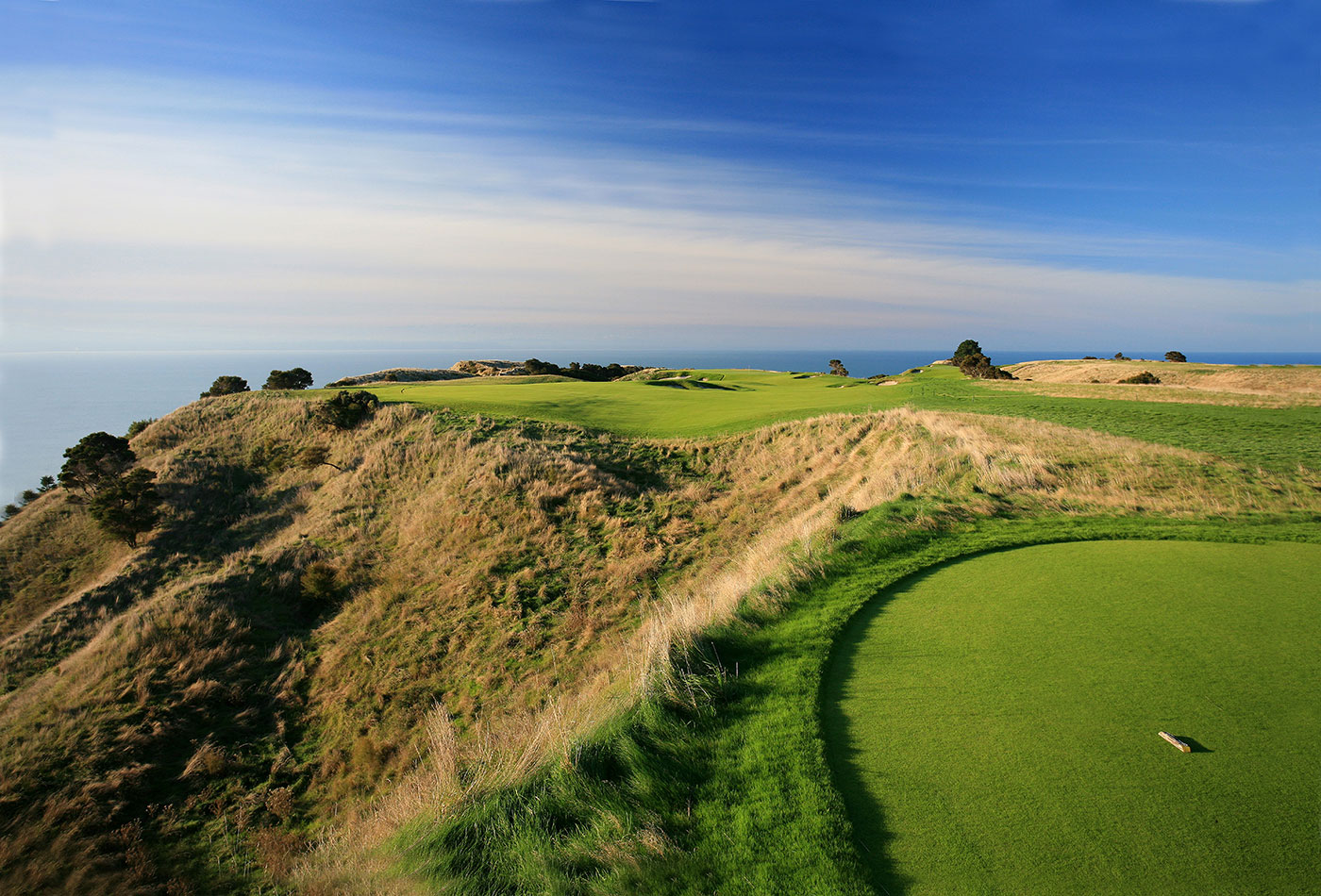 Visit Napier, New Zealand on our 2017 Australasia Golf Cruise and play Cape Kidnappers! [Photo by Gary Lisbon]