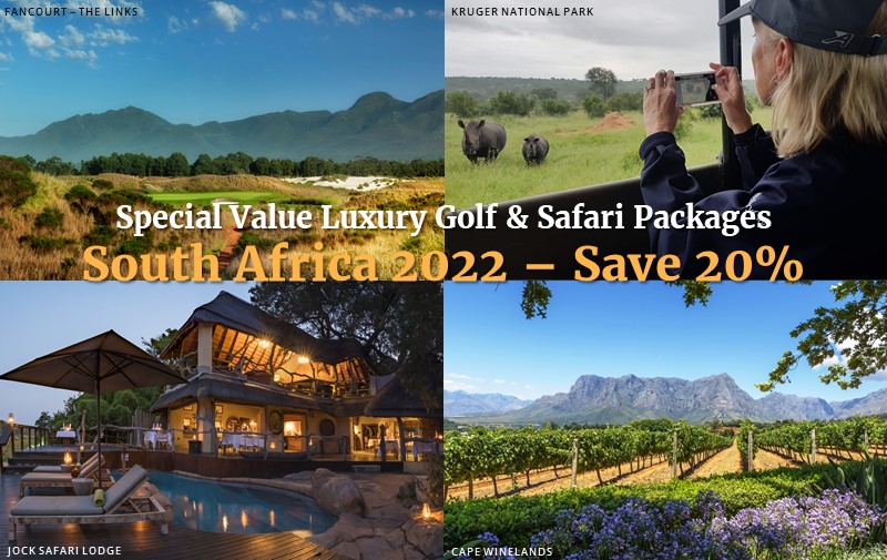 Top 3 Golf & Safari Packages to South Africa in 2022