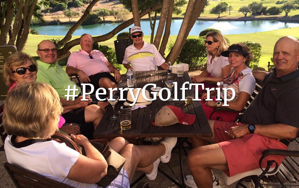 #PerryGolfTrip