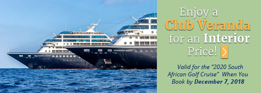 Golf Cruising Special Offers with PerryGolf/Azamara Cruises