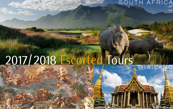 2017 / 2018 Escorted Tours for Parties of 20-24 with PerryGolf Vacations
