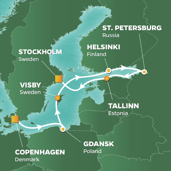 baltic cruises from newcastle 2023