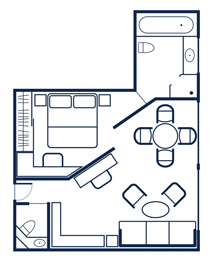Owner's Suite Floorplan