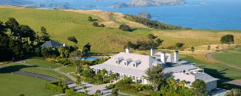 Kauri Cliffs - aerial 