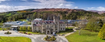 Lough Eske Castle - aerial 