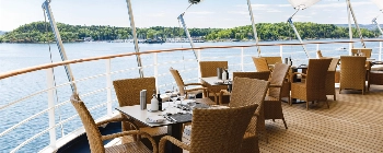 Silversea Cruises La Terrazza + PerryGolf Cruise Vacation Packages Worldwide