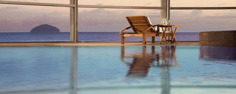 Ailsa Craig From The Turnberry Spa