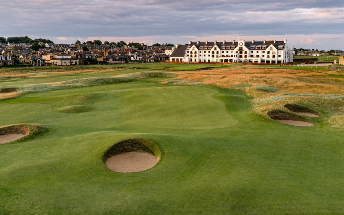 Carnoustie Golf Links by Russell Kirk