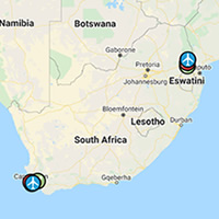 PerryGolf South Africa 2022 Map